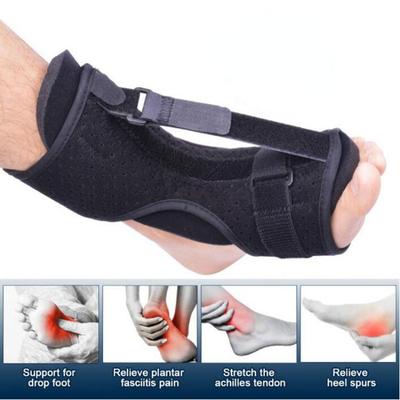 1 Pcs Compression Foot Drop Orthosis Varus Orthosis Plantar Fascia Rehabilitation Fixed Foot Rest Socks Adjustable Supporting