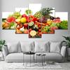 Abstract Vegetable Fruit Posters and Prints Canvas Painting Still Life Pineapple Wall Pictures Living Room Home Decor No Frame