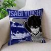 Vintage Classic B-Blue L-Lock Anime Cushion Cover Pillow Cover Decor Pillowcase Printed Cushion Case For Couch