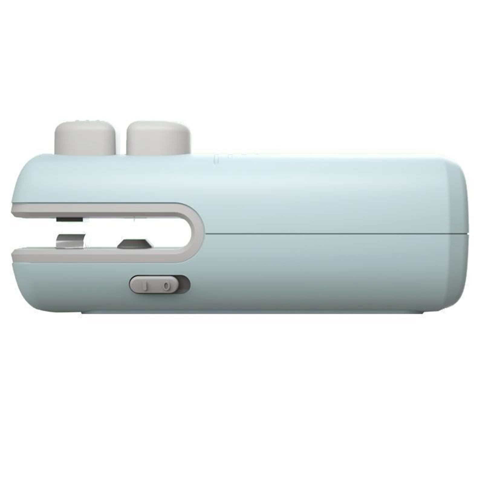 Mini Portable Sealer Opener 2-in-1 Machine USB Rechargeable, Mini & Portable Design. Dorm Room Must-have As Shown синий