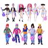 30cm Kpop Dämonenjäger Action-Puppe Spielzeugset Rumi Mila Zoe Mädchen Jungen DIY Plastik Kindergeburtstagsgeschenk