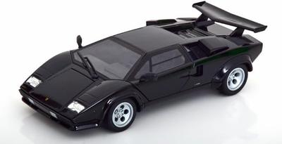 Willy Lamborghini Countach LP5000S 1988 (Black) 1/24 Scale Diecast Model Car