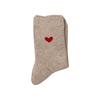 Women Thin Cotton Socks,Soft Cotton Bootie Socks Cute Above Ankle Crew Socks Combed Cotton Heart Ankle Socks Gift