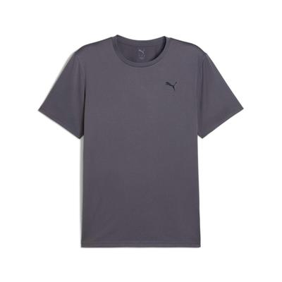 Simple Stylish Comfortable Round Neck Short Sleeve Quick Dry T-Shirt Men Tops Gray 527344-69