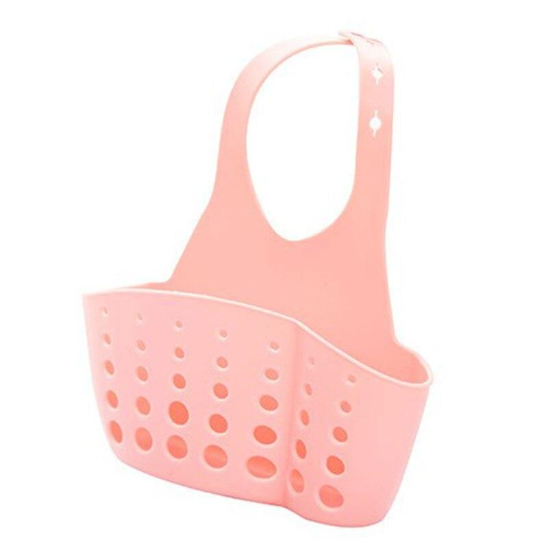 Sink Storage Holder Home Storage Drain Basket Kitchen Sink Holder Adjustable Soap Sponge Hanging Drain Basket Bag