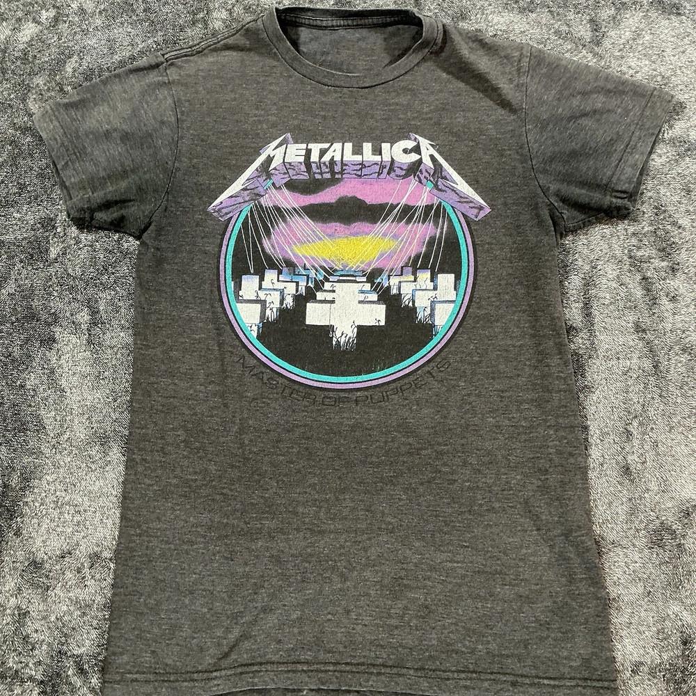 

Metallica Master of Puppets Album Graphic Reprint S–4XL Unisex T-Shirt XXXXL