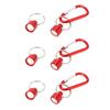 3PCS Magnetic Key Holder Quick Release Keychain Aluminum Alloy Portable Magnetic Buckle for Repair T