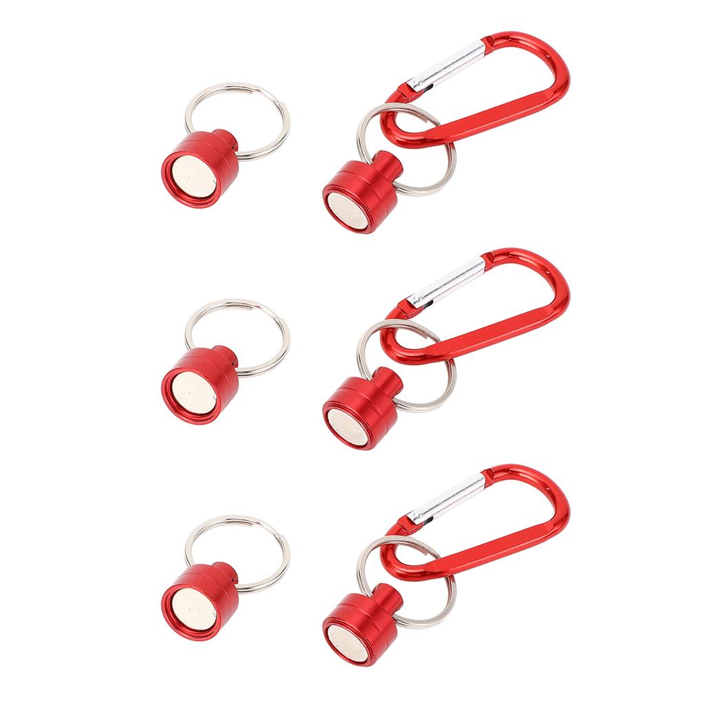 3PCS Magnetic Key Holder Quick Release Keychain Aluminum Alloy Portable Magnetic Buckle for Repair T