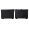 ABS Black Center Grille Cover Fitments Front Bumper