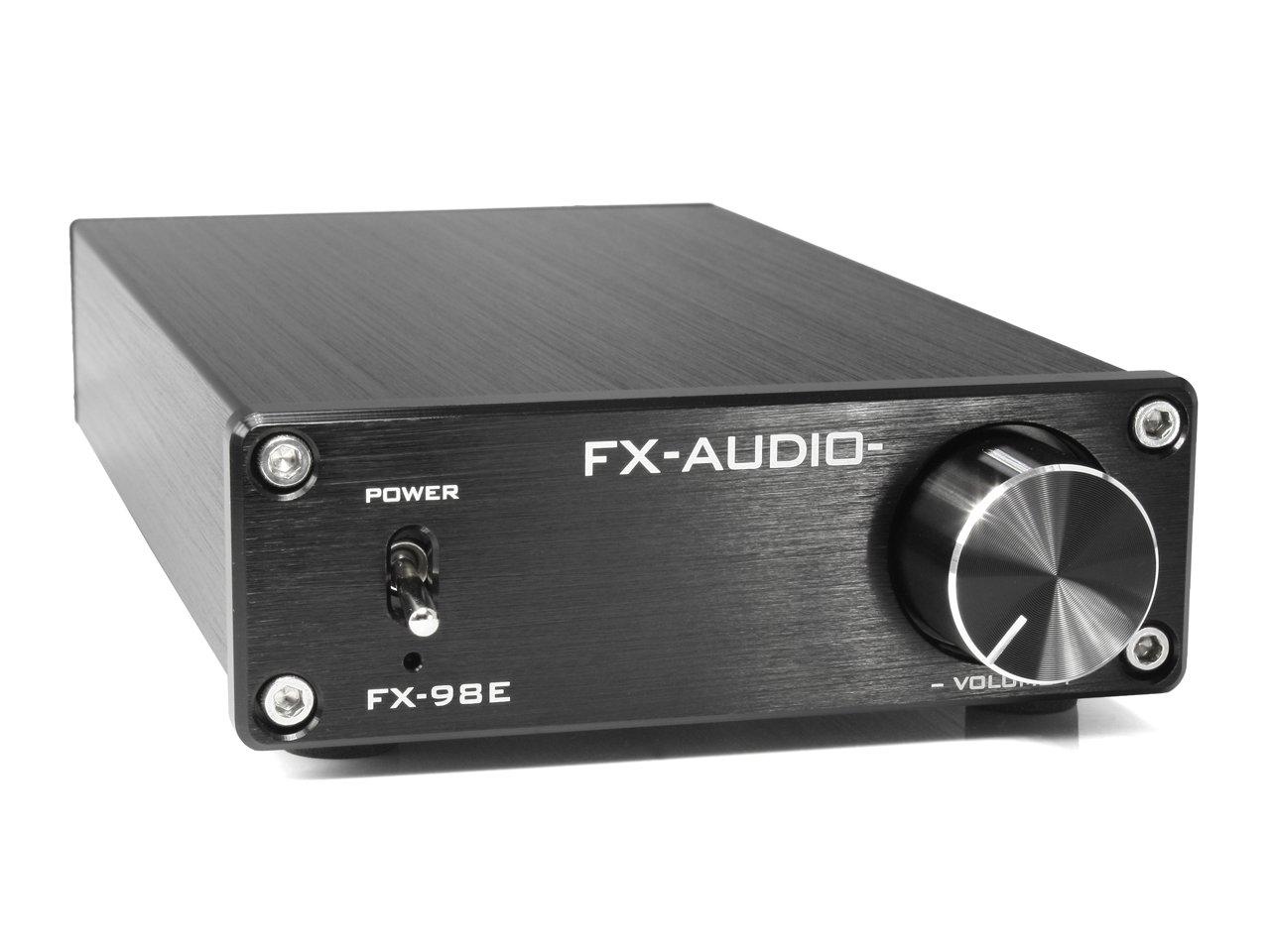 

160W Digital Amplifier with TDA7498E Digital Amplifier IC FX-AUDIO- FX-98E Black High-Power чорний