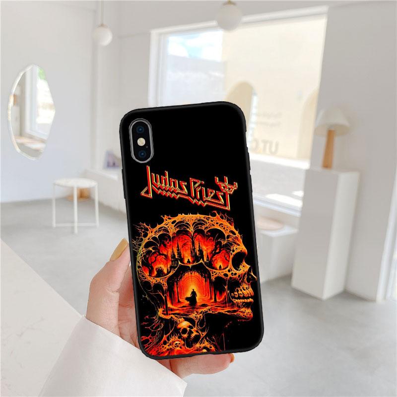 BF72 J-Judas P-Priest Soft Shell Phone Case for Redmi Note 10 11 12 Pro Max 10S 10C 10T 11A 11S 12S 12C