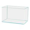 Clear Glass Fish Tank Aquarium Compact Aquatic Landscape Minimalist Turtle Tank for Bedroom Party Office Birthday Living Room