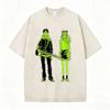 Vintage Washed The Guy She Was Interested in Wasnt A Guy At All T Shirt Men Women Clothing Harajuku Oversized Casual Tshirt