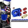 Ingenious-Aluminum Oil Cooler Kit 10AN Oil Filter Sandwich Adapter For Turbo T3 T4 Engine Plates