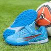 New Children's Velcro Football Training Shoes - No-Tie AGTF Sports Shoes for Students