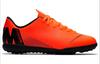 Nike Mercurial Vapor 12 Club Turf Slip Resistant Cushioning Low top Kids' Soccer Shoes Orange Black Kids' AH7355-810