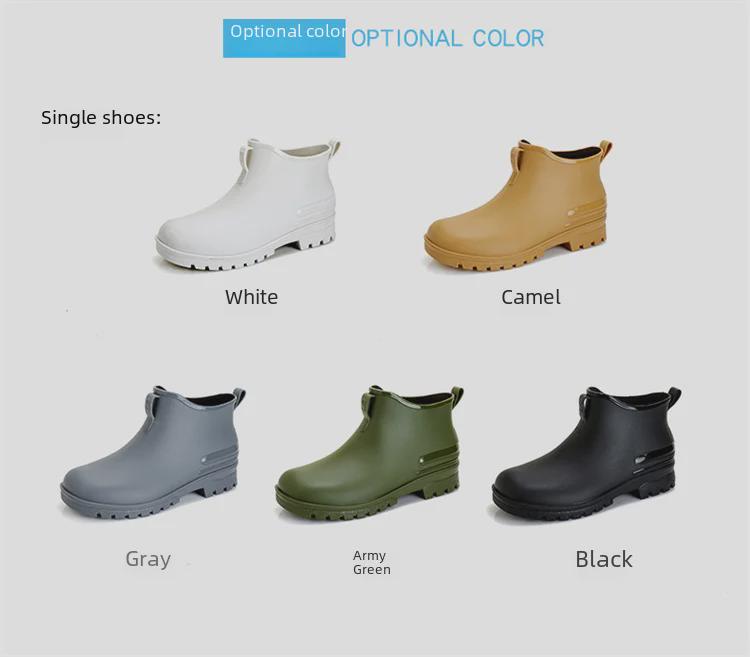 Strapazierfähige, rutschfeste, wasserdichte Regenstiefel für Damen und Herren - Ideal zum Einkaufen, Angeln, Campen und für die Jagd auf dem Meer