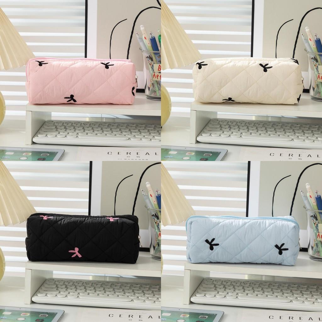 Student Pencil Case Large Capacity Organizer With Polyester Fabric For School And Study Use