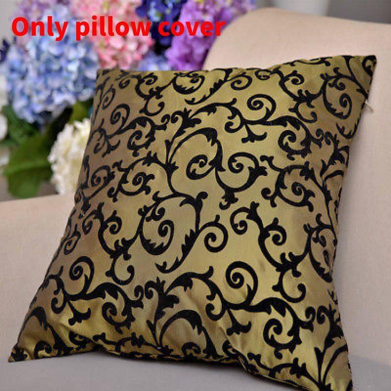Modern Minimalist Plush Velvet Cushion Cover For Sofa Bed And Office Decor In Various Colors