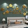 Self-Adhesive 3D Acrylic Wall Stickers for Living Room and Bedroom Decor