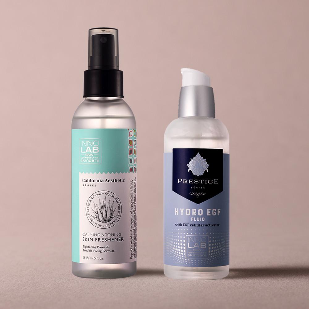 Skin Freshener 150ml + Hydrofluid 125ml one color free