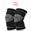1 Pair Men Sports Compression Knee Pads Elastic Support For Volleyball Basketball Running Riding Fitness Workout