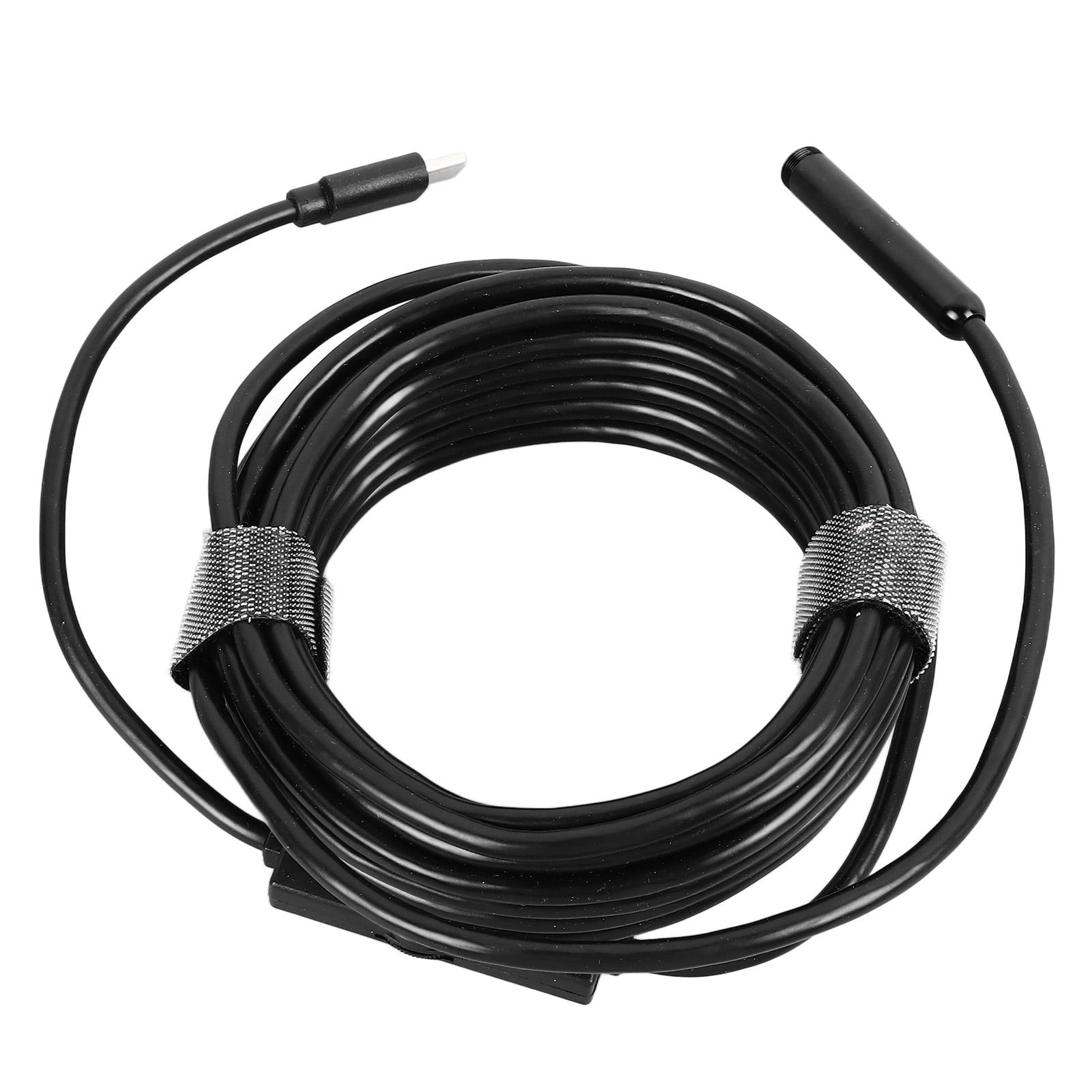 

Эндоскопическая камера с подсветкой 5MP HD IP67 водонепроницаемый канализационный инспекционный бороскоп Snake 5 метров