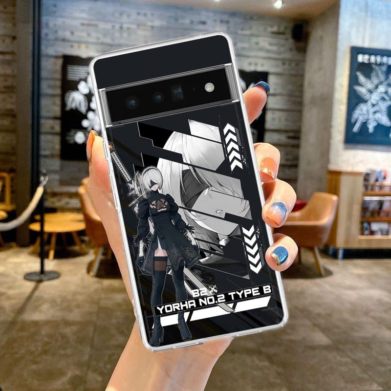 

Punishing Gray Raven Anime Phone Case For Google Pixel 8 7 6 Pro Soft Shell For Pixel 6A 5 4 5A 4A 3A XL 5G Silicone Clear Cover Pixel 5