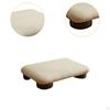 Footrest Step Stool Modern Small Floor Seating Chair Padded Foot Ottoman for