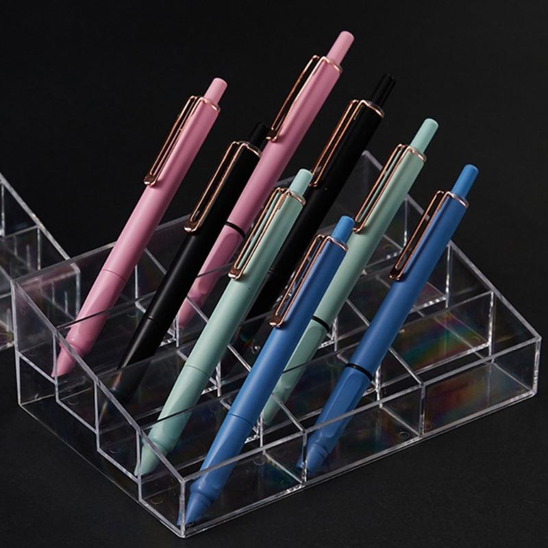 Stiftehalter Stifteorganisatoren Marker-Präsentationsständer 12 Fächer 15 Fächer 24 Fächer Stifte-Präsentationsständer Kunstbedarf-Organisatoren