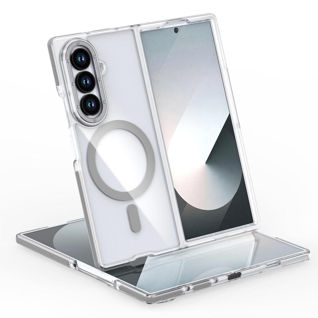 Samsung Z Fold7/Z Flip7 Transparente Magnetische Schutzhülle - Sturzsicheres Design