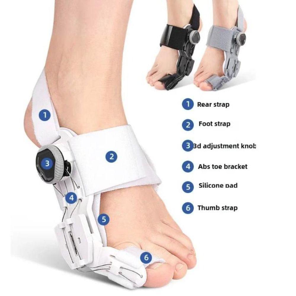 Adjustable Big Toe Straightener Rotatable Foot Correction Brace Bunion Corrector  Travel