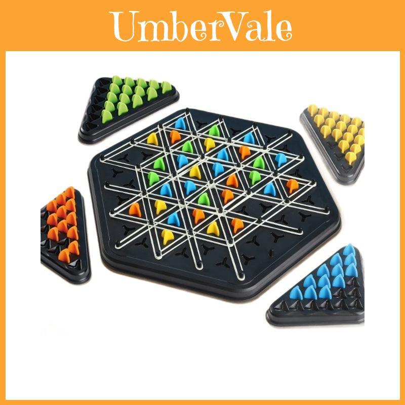 Jeu de Corde à Triangles pour Échecs Puzzle Défi pour Enfants avec Développement de la Logique et Interaction Parent-Enfant