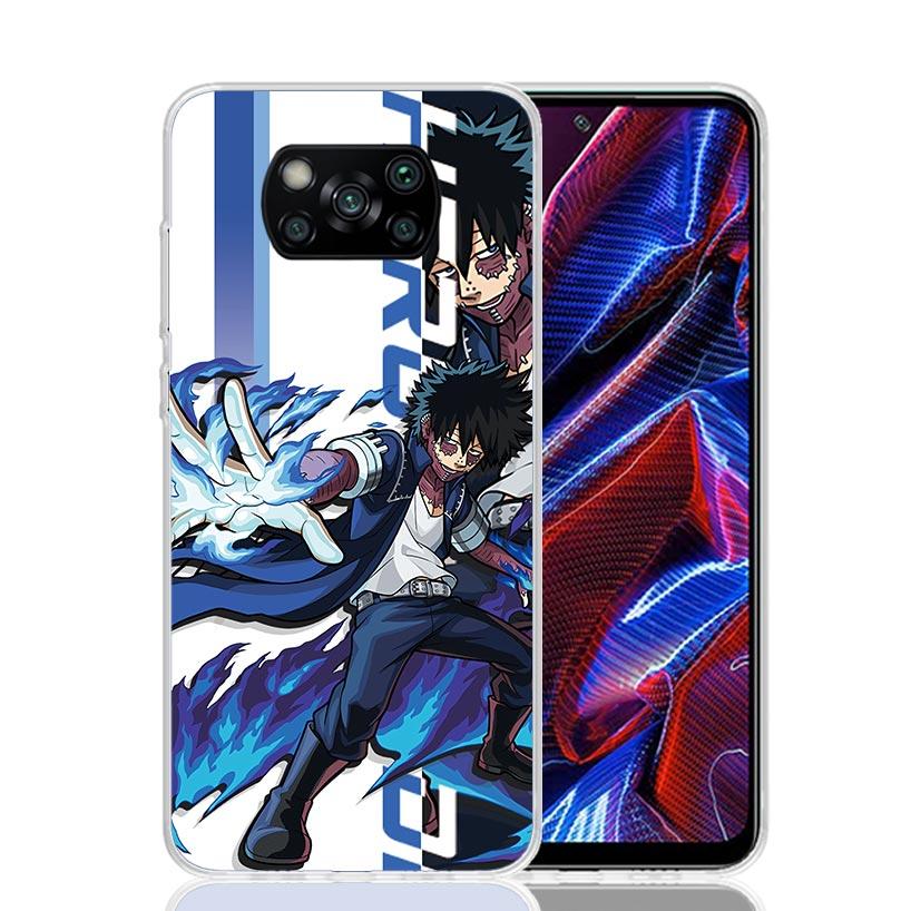 My Hero MHA Art Phone Case For Xiaomi Poco X7 X6 X5 Pro F7 Ultra Redmi 15C 15 13 13C 12 12C 10 10A 10C 9 9A 9C 9T Cover Poco X7