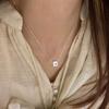 Smiley Smiling Necklace Friendship Couple Necklace Pendant