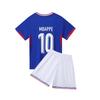 24-25 France Home No. 10 National Team Football Suit Children'S Clothing Adult Suit Size 14-3Xl