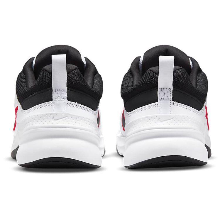 Nike Defy All Day, alb, roșu, pantofi unisex, negru DJ1196-101