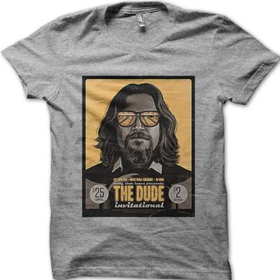 The Big Lebowski Dude Walter Donny kultovní film potisk trička 0013