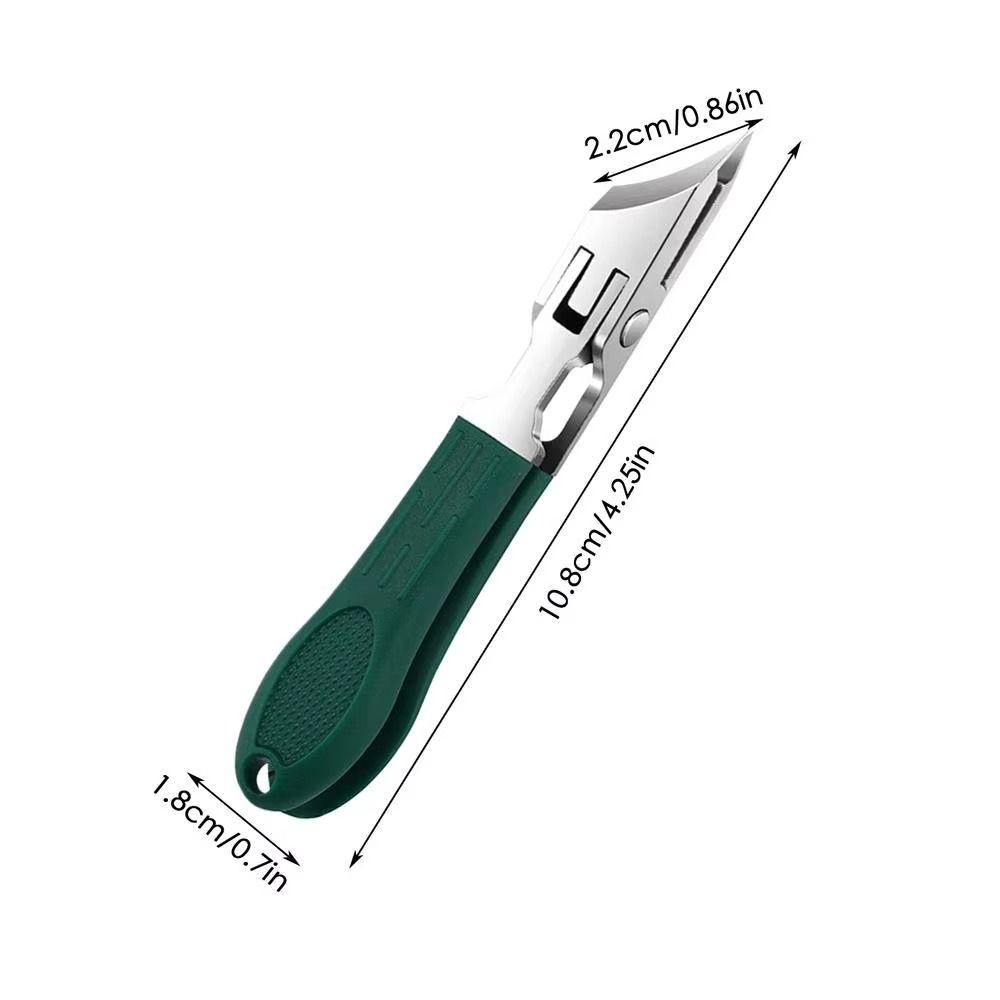 Stainless Steel Slant Edge Nail Clipper Eagle Beak Nail Clipper Professional Fingernail Clipper