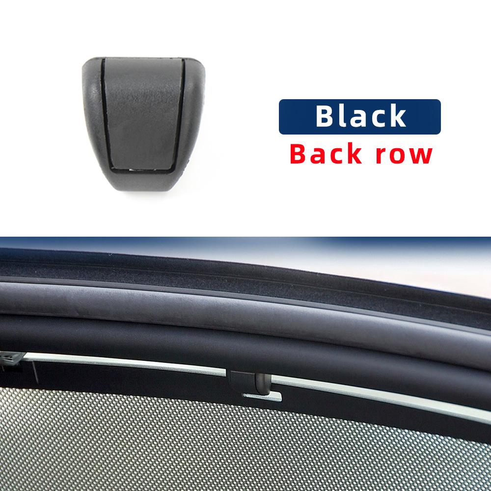 

51168193949 For BMW 5 Series E60 02-10 E61 04-10 E39 95-02 Rear Shade Curtain Sun Blind Hook Sunshade Hook Fixing Clip чорний
