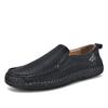 Neue Herren Freizeitschuhe Handgefertigte Leder Loafer Bequeme Herrenschuhe Hochwertige Spaltleder Flache Mokassins Herren Sneakers