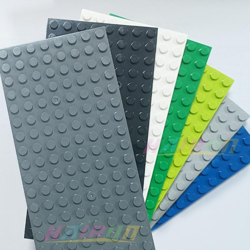 5 ШТ. 8x16 Точок Двостороння Основа-Пластина для Конструктора Маленькі Деталі Тонка Пластина Цеглинки DIY Креативні Навчальні Іграшки