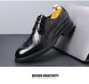 Men's Autumn Lambskin Brogue Shoes - Formal & Casual Lace-up 