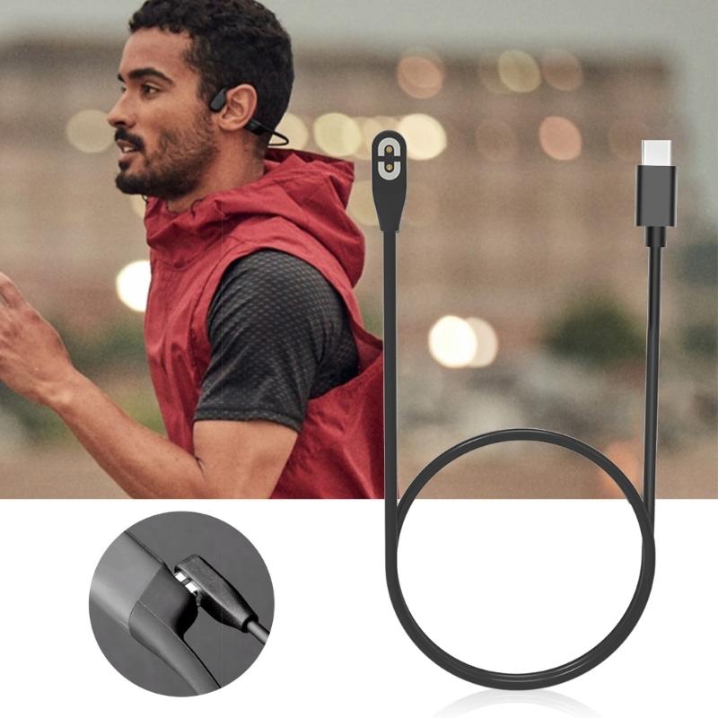 Magnetic Charging Cord Cable for AfterShokz Aeropex AS800 Wireless Headphone Safe and Fast Charger Cable 1m/1.8m