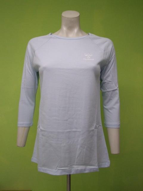 Y1261 HUMMEL LOGO T-SHIRT 3/4 WOMEN'S M