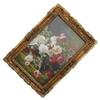 European Style Resin Relief Retro Picture Frame Wall Hanging Desk Decor Vintage Display Photo Holder Home Office