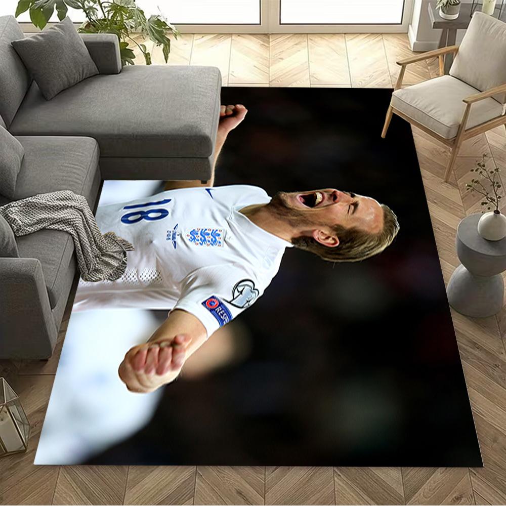 England's Kane Celebrates Goal Floor Mat Suitable for Playrooms Foyer Study Room Decorate Room Anti-slip Rug Office Home Decor