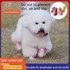 Angel Wings Stamping Printed Pet Shoes Breathable Mesh Anti Stuffy Feet Soft Sole Dog Shoes Adorable Pet Street Ritual Wear