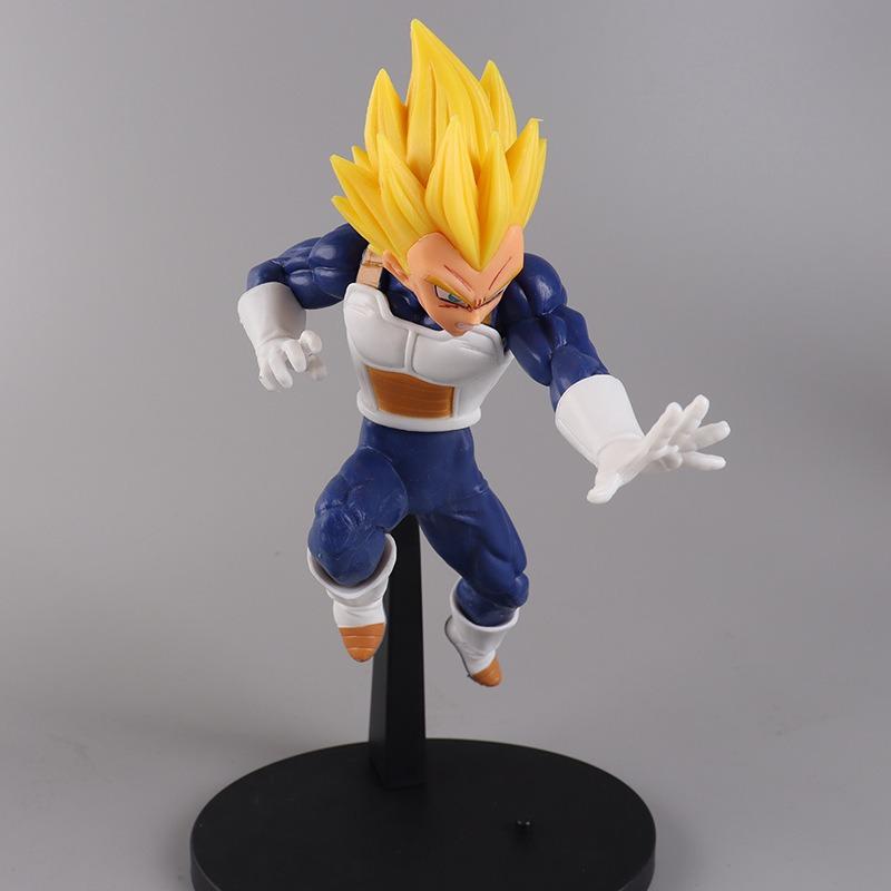 18cm Anime Figure Goku Vegeta Figure Super Saiyan Figurine Statue Model PVC Collection Desktop Action Figure Toy Kid