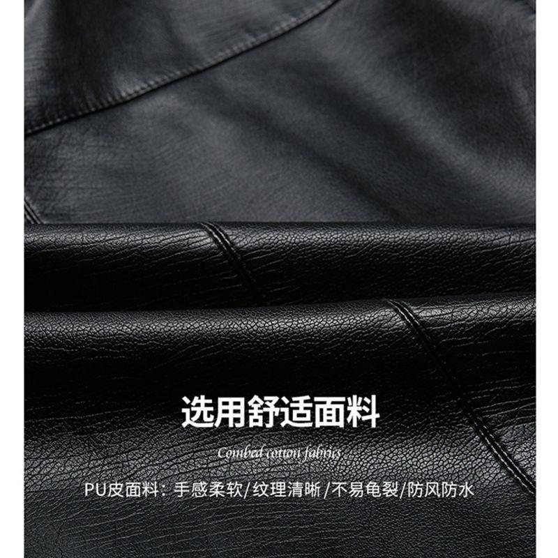 Мужской кожаный пиджак — фото 3